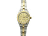 montre rolex lady datejust 69173 26 mm or et