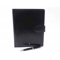 COUVERTURE AGENDA MONTBLANC ORGANISEUR GM + STYLO MEISTERSTUCK CLASSIQUE 955€