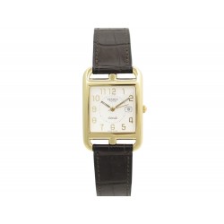 NEUF MONTRE HERMES CAPE COD GM CC1.785 OR 18K 41 MM AUTOMATIQUE GOLD WATCH 7950€