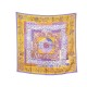 NEUF FOULARD HERMES PIQUE FLEURI DE PROVENCE HENRY CARRE 90 SOIE +BOITE NEW 385€