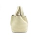 NEUF SAC A MAIN HERMES PICOTIN 18 PM EN CUIR TAURILLON CLEMENCE BEIGE HAND BAG