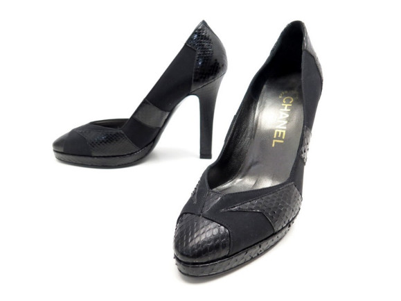  chaussures chanel escarpins g26126 36 python et