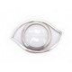 LOUPE HERMES OEIL DE CLEOPATRE EN METAL ARGENTE BOITE SAC MAGNIFYING GLASS 410€