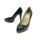 NEUF CHAUSSURES VALENTINO ESCARPINS 36 IT 37 FR EN CUIR VERNIS NOIR SHOES 620€