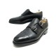 CHAUSSURES JOHN LOBB MOCASSINS BOUCLE WILLIAM 7E 41 CUIR NOIR BOITE SHOES 1205€