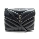 SAC A MAIN YVES SAINT LAURENT LOULOU TOY MATELASSE 467072 CUIR NOIR HANDBAG 995€