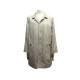 NEUF TRENCH BURBERRY BRIT T50 XL M MANTEAU EN COTON BEIGE NEW COTTON COAT 1550€