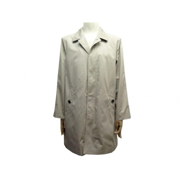 NEUF TRENCH BURBERRY BRIT T50 XL M MANTEAU EN COTON BEIGE NEW COTTON COAT 1550€