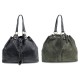 SAC A MAIN YVES SAINT LAURENT MUSE REVERSIBLE 168484 CUIR NOIR DORE HANDBAG 820€