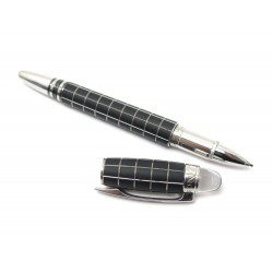 STYLO BILLE MONTBLANC STARWALKER RUBBER 8857 METAL ANTHRACITE ROLLERBALL 430€