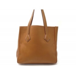 SAC A MAIN HERMES VICTORIA II 32 CABAS EN CUIR TOGO GOLD LEATHER TOTE HAND BAG