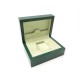 BOITE DE MONTRE ROLEX 31.00.04 OYSTER PERPETUAL DATEJUST CUIR VERT WATCH BOX