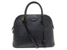  sac a main hermes bolide en cuir autruche bleu