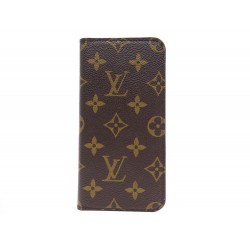 NEUF ETUI TELEPHONE LOUIS VUITTON IPHONE 7+ 8+ EN TOILE MONOGRAM PHONE CASE 305€