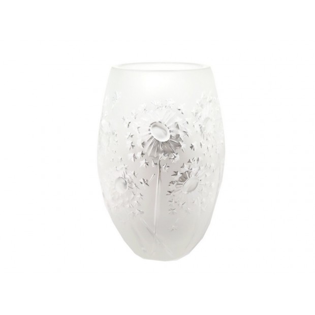 NEUF VASE LALIQUE BUCOLIQUE PM 10376600 EN CRISTAL FLEURS + BOITE VESSEL 780€