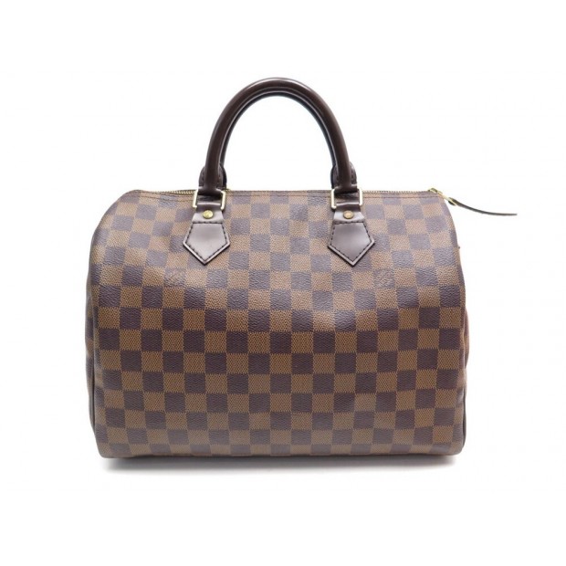 SAC A MAIN LOUIS VUITTON SPEEDY 30 TOILE DAMIER EBENE N41364 BOITE HAND BAG 910€