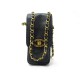 SAC A MAIN CHANEL POCHETTE BANDOULIERE EN CUIR CAVIAR NOIR PHONE CASE SLING BAG