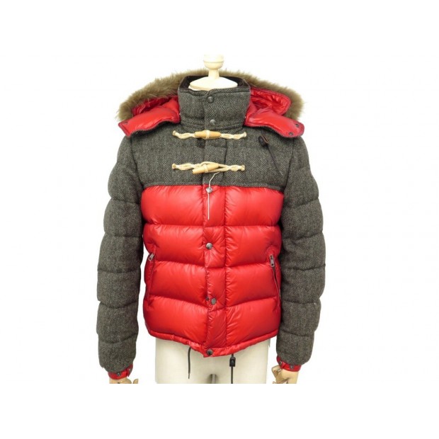 NEUF MANTEAU DOUDOUNE MONCLER ANTHIME GIUBBOTTO M 48 2 BI MATIERE COAT 2200€