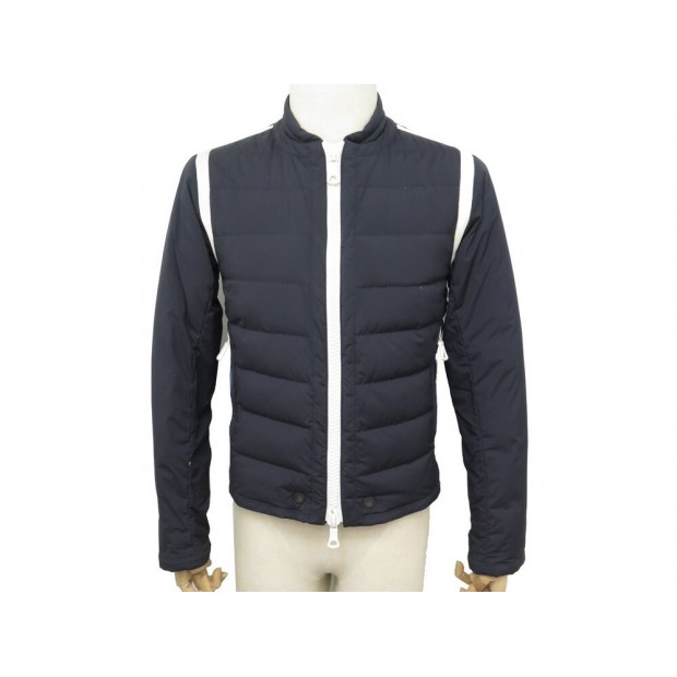 NEUF VESTE MONCLER DOUDOUNE MOIS GIUBBOTTO M 48 2 NYLON BLEU BLOUSON JACKET 690€