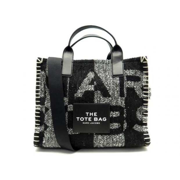 NEUF SAC A MAIN MARC JACOBS THE SMALL TOTE BAG M0016741 BANDOULIERE TWEED 325€