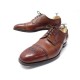 CHAUSSURES EDWARD GREEN 25432 DERBY 8.5 42.5 EN CUIR MARRON LEATHER SHOES 1150€