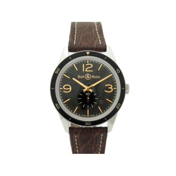 MONTRE BELL & ROSS BR 123 SPORT HERITAGE 43 MM AUTOMATIQUE EN ACIER WATCH 2500€