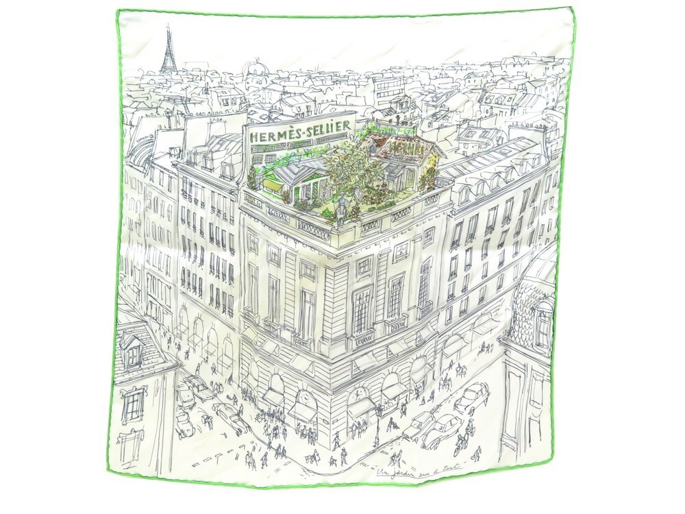 un jardin sur le toit scarf