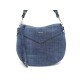 NEUF SAC A MAIN JIMMY CHOO EN TOILE DENIM BLEU JEAN NEW CANVAS HAND BAG 950€