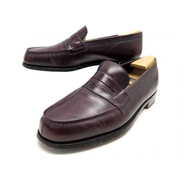 CHAUSSURES JM WESTON 180 MOCASSINS EDITION LIMITEE 9D 43 CUIR + EMBAUCHOIRS 765€