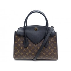 NEUF SAC A MAIN LOUIS VUITTON FLORINE CUIR & TOILE MONOGRAMME BANDOULIERE BAG