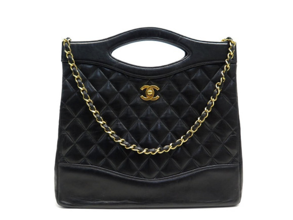 sac a main chanel 31 medium en cuir matelasse