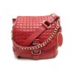 SAC A MAIN MAC DOUGLAS BESACE MANDALAY PROCIDA BANDOULIERE CUIR ROUGE BAG 329€