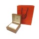 BOITE POUR MONTRE HERMES EN BOIS CAPE COD ARCEAU HEURE H + SAC WOOD WATCH BOX