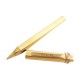 VINTAGE STYLO BILLE CARTIER TRINITY EN PLAQUE OR GOLDEN ROLLERBALL PEN 320€