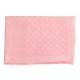 CHALE LOUIS VUITTON MONOGRAM M75699 EN SOIE ET LAINE ROSE PINK WOOL SHAWL 435€