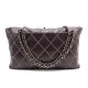 SAC A MAIN CHANEL CABAS EN CUIR MATELASSE BORDEAUX QUILTED LEATHER HANDBAG 3900€