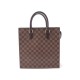 SAC A MAIN LOUIS VUITTON CABAS SAC PLAT EN TOILE DAMIER EBENE HAND BAG PURSE