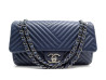 sac a main chanel timeless chevron bandouliere cuir