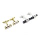 LOT DE 2 PAIRES DE BOUTONS DE MANCHETTES DIOR & GIVENCHY EN METAL CUFFLINKS 810€