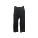 NEUF PANTALON LOUIS VUITTON JEAN BANDE CUIR XL 54 EN COTON NOIR TROUSERS 470€