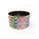 BRACELET FREY WILLE DIVA MOTIFS ANIMALIER M 16 CM EMAIL & OR + BOITE ENAMEL 895€