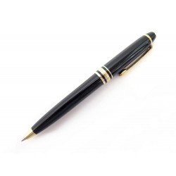 STYLO BILLE MONTBLANC MEISTERSTUCK MOZART PM DORE EN RESINE NOIR PEN 335€