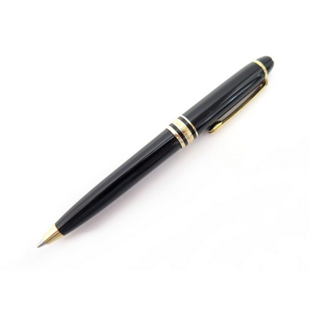 STYLO BILLE MONTBLANC MEISTERSTUCK MOZART PM DORE EN RESINE NOIR PEN 335€