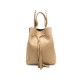 NEUF SAC A MAIN GERARD DAREL SEAU SAXO EN CUIR GRAINE BEIGE BUCKET HAND BAG 275€