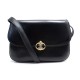 VINTAGE SAC A MAIN CELINE FERMOIR TRIOMPHE CUIR NOIR BANDOULIERE HAND BAG 1800€