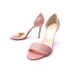 NEUF CHAUSSURES CHRISTIAN LOUBOUTIN SANDALES TALONS 40.5 SEQUIN ROSE SHOES 645€