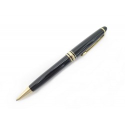 STYLO BILLE MONTBLANC MEISTERSTUCK CLASSIQUE DORE 10883 RESINE NOIR PEN 370€