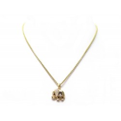 COLLIER CHOPARD HAPPY DIAMONDS ELEPHANT 79/2277-20 42 CM OR 18K + BOITE 3660€