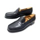 CHAUSSURES JM WESTON 180 6.5C 40.5 MOCASSINS CUIR NOIR + EMBAUCHOIRS SHOES 765€