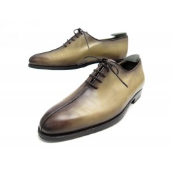 NEUF CHAUSSURES BERLUTI RICHELIEU CASHMERE 5.5 39.5 CUIR EMBAUCHOIRS SHOES 1655€